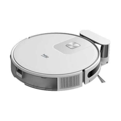 BEKO VRR60314VW - Robot Aspirapolvere Connesso 2 in 1 - Autonomia 150 minuti - 2000 pa - Bianco