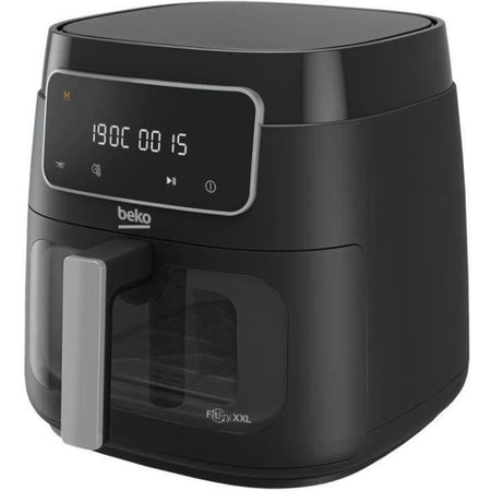 Friggitrice ad aria calda multifunzione - BEKO - FRL3374B - 1900 W - 7,6 L per 2 kg di patatine - Touch screen LCD - Nera