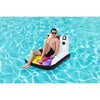Materasso gonfiabile per piscina - BESTWAY - Polaroid - 1 adulto, 90 kg - Bianco e multicolore