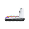 Materasso gonfiabile per piscina - BESTWAY - Polaroid - 1 adulto, 90 kg - Bianco e multicolore