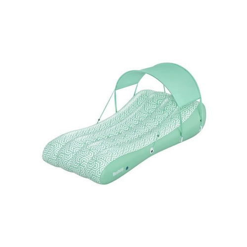 Materasso gonfiabile per piscina - BESTWAY - Con tendalino