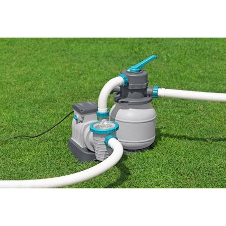 Pompa filtro/filtrazione a sabbia per piscine fino a 42 m3 - Bestway - 6.056 L/h - Con prefiltro