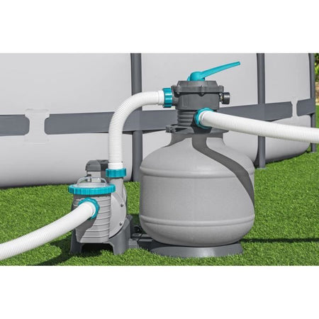 Pompa filtro/filtrazione a sabbia per piscine fino a 66 m3 - Bestway - 11.355 L/h - Con prefiltro