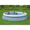 Kit piscina gonfiabile BESTWAY - Fast Set - 396 x 84 cm - Rotonda (filtro a cartuccia, 1 cartuccia)