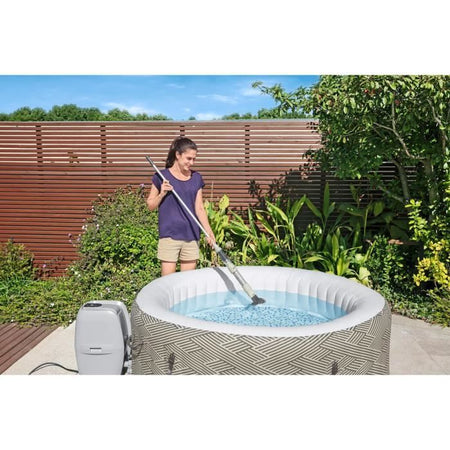 Bestway Aquascan Electric Aspirage, batteria ricaricabile per spa e piscina fino a 2 m di diametro
