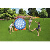 Gioco di freccette gonfiabile gigante con palline - BESTWAY - All Star - Bersaglio da calcio gratta e vinci - Base zavorrata