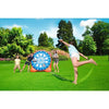 Gioco di freccette gonfiabile gigante con palline - BESTWAY - All Star - Bersaglio da calcio gratta e vinci - Base zavorrata