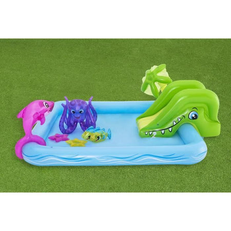 BESTWAY Fantastico Acquario 239 x 206 x 86 cm Piscina per bambini con fontana