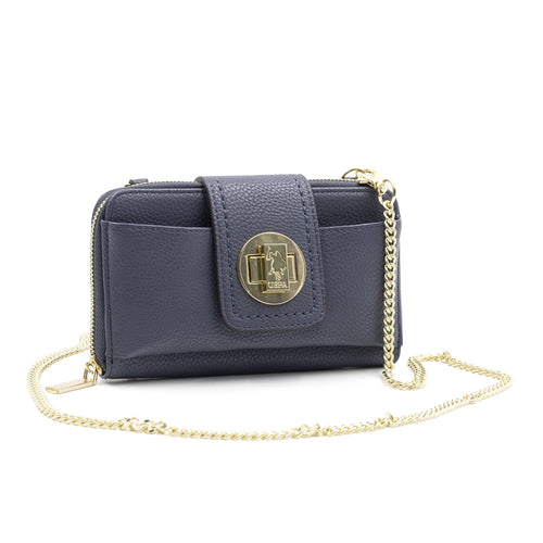Portafoglio zip around con tracolla da donna U.S. Polo Assn. - BEUGB2874WVP212