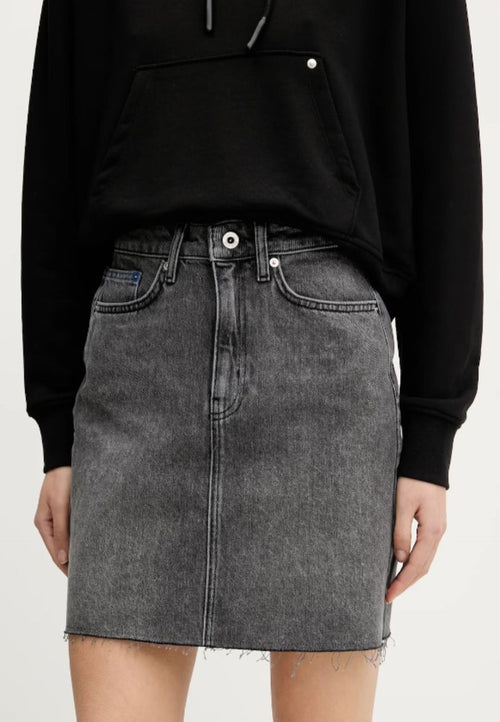 KARL LAGERFELD GONNA KLJ KARL DENIM SKIRT da donna