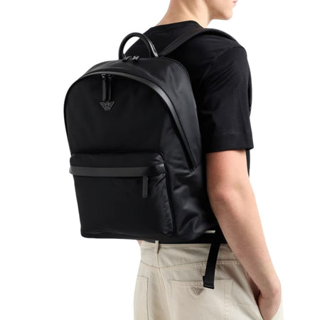 EMPORIO ARMANI zaino monospalla uomo emporio armani - zaino - nero da uomo