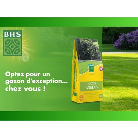 BHS English Turf - 5 kg per giardini di alta qualità