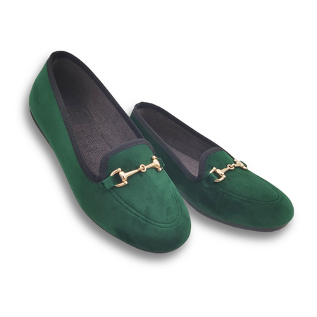 Le Parigine Eleganti Ballerine Donna da Casa, Friulane in Velluto Invernali, Ciabatte Basse e Chiuse, Produzione Artigianale