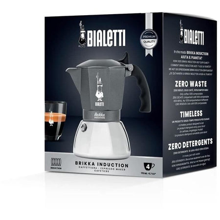 Bialetti - Brikka Italian Cafetie - Induzione 4 tazze
