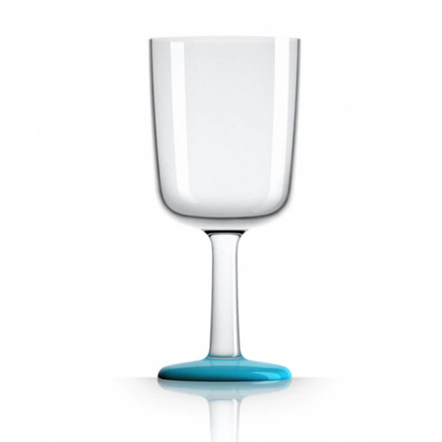 Bicchiere Vino 300 Ml Blu Laguna