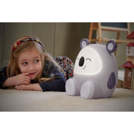 Altoparlante luminoso e luce notturna - BIGBEN - Koala - Bluetooth 5.0, 15 W, Luce notturna regolabile, Timer, Batteria USB-C