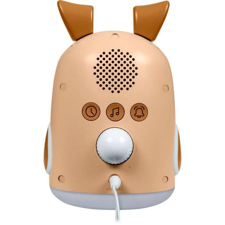 Sveglia luminosa notturna - BIGBEN - Forma di cane - Display LED, 3 melodie, Intensità regolabile, Alimentazione. 230 V
