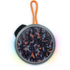 BIGBEN Party - Altoparlante Bluetooth rotondo con cinturino ed effetti luminosi - 15W - Mimetico grigio e arancione