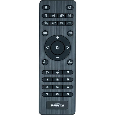 BIGBEN PARTYBTHPMAX - Altoparlante luminoso wireless - Bluetooth 5.3 - 200W - USB, SD, Aux-In - Microfono a filo (ideale Karaoke)