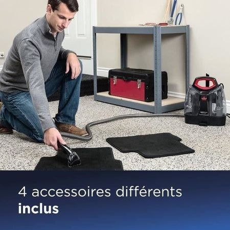 Bissell Multiclean Spot & Stain 4720M - Cleaner multi -surface per tappeti, tappeti, arredi, scale e auto