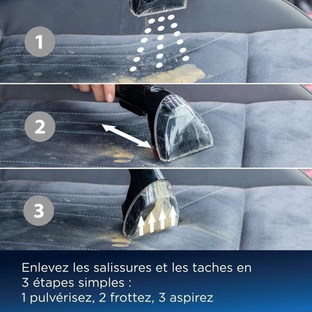 Bissell Spotclean Auto Pro Select 3730n - Staccati, pulito e aspirato - serbatoio di grande capacità - a lungo raggio