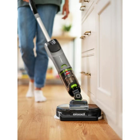 NUOVO BISSELL SpinWave + Vac Pet Select - Aspirapolvere/aspirapolvere senza fili - 25,9 V - 3 modalità - 70 min