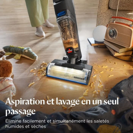 BISSELL CrossWave OmniFind Select - Pulitore multisuperficie 3 in 1 senza fili