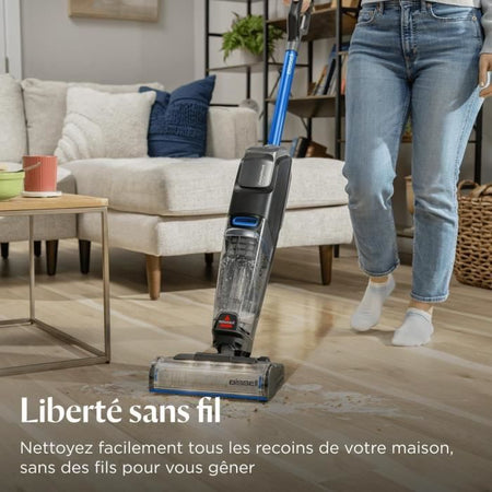 BISSELL CrossWave OmniFind Select - Pulitore multisuperficie 3 in 1 senza fili