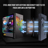 Case per PC senza alimentatore - BITFENIX Tracery ARGB (Nero) - Tower medio - Formato E-ATX