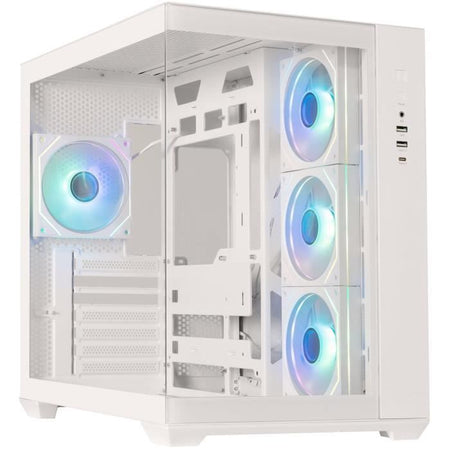 Case senza alimentatore - BITFENIX AL118 - Cubo - Formato ATX - Bianco