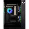 Case per PC - BITFENIX - Triton - Cube - ATX - Nero - Vetro temperato - USB-C e A-RGB