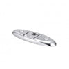 Bitta Inox Abbatt.Mm.114 C/Fori A 120 Mm B 41 Mm C 10 Mm D 65 Mm Foro 7 Mm