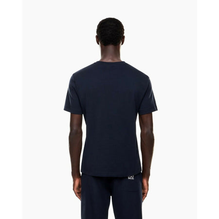 Emporio Armani T-Shirt Uomo Logo Series in Cotone Con Maxi Logo