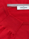 Gran Sasso Maglia Girocollo in Rosso da uomo