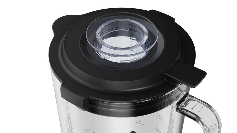 Frullatore in acciaio inox con 6 velocità, lame rimovibili e funzione Pulse, 1400 W - 1,7 L