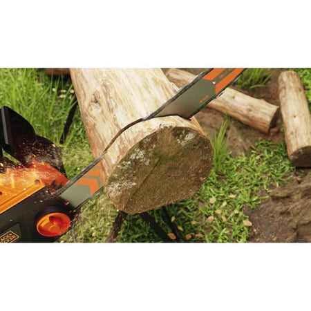 Motosega a filo - BLACK+DECKER - BECS2245-QS - 2200W - 45 cm - Tendicatena senza attrezzi