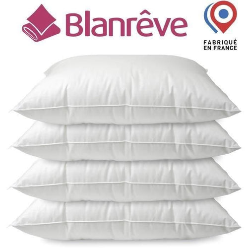 Set di 2 cuscini - Finitura di Bourdon apparente - 60x60 cm - Blanreve