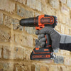 Trapano a percussione a batteria - BLACK & DECKER - BDCHD18S32-QW - 18 V - 1 batteria da 1,5 Ah