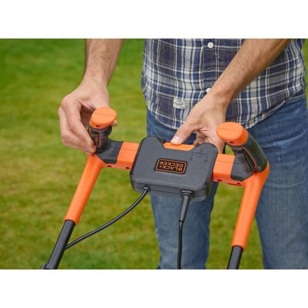 BLACK & DECKER Mower 34cm 1400W - Mango de bicicleta BEMW461BH