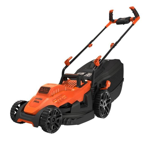 BLACK & DECKER Mower 34cm 1400W - Mango de bicicleta BEMW461BH