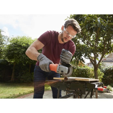 Smerigliatrice angolare BLACK & DECKER 710 Watt - 115mm