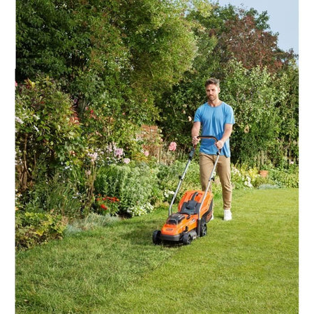BLACK & DECKER Cortacésped Inalámbrico LITIO 18V 33 cm - 2.5Ah - 2 baterías - 1 cargador - BCMW3318L2-QW