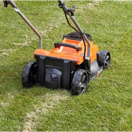 BLACK & DECKER Cortacésped Inalámbrico LITIO 18V 33 cm - 2.5Ah - 2 baterías - 1 cargador - BCMW3318L2-QW