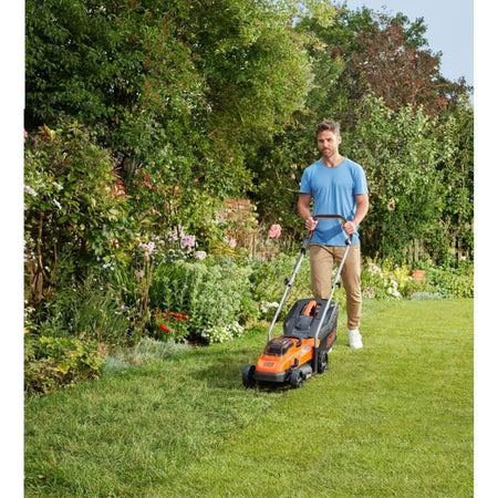 BLACK & DECKER Rasaerba a batteria 33cm LITIO 36V - 2,5Ah - 1 batteria -1 caricatore - 1 serranda mulching - BCMW3336L1-QW
