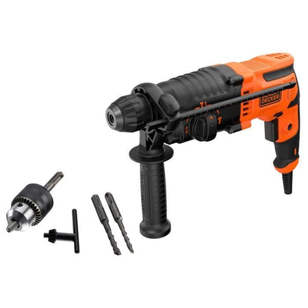 BLACK + DECKER BEHS01-QS TRAPANO A MARTELLO SDS + 650 WATT