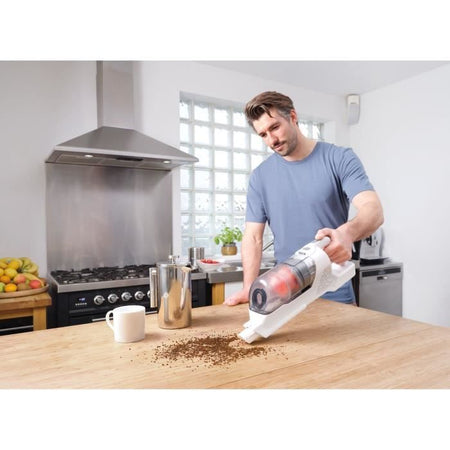BLACK + DECKER BHFEA515J-QW Powerseries + Aspirapolvere Portatile Cordless - Autonomia 33min - 33AW - Tecnologia Autosense - 2 velocità