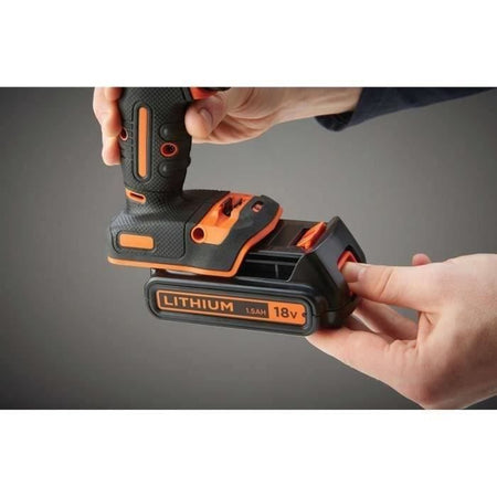 Trapano a percussione Black+Decker BDCHD18C2TA-QW 18V (2 batterie)