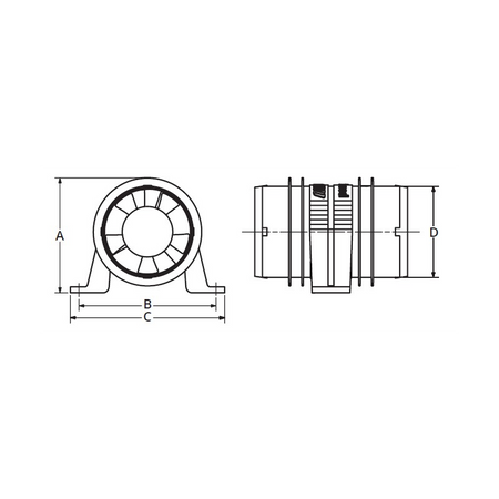 Blowers Turbo 4000 Water Resist 4"