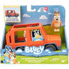 Bluey's Car - BLUEY - Veicolo familiare con statuetta Chilli e accessori