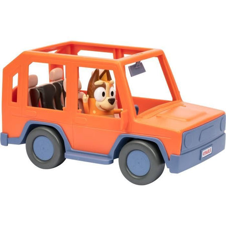 Bluey's Car - BLUEY - Veicolo familiare con statuetta Chilli e accessori